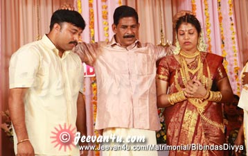 Bipin Divya Wedding Photo Kanjirappally Kerala
